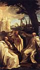 Andrea Sacchi The Vision of St Romuald painting